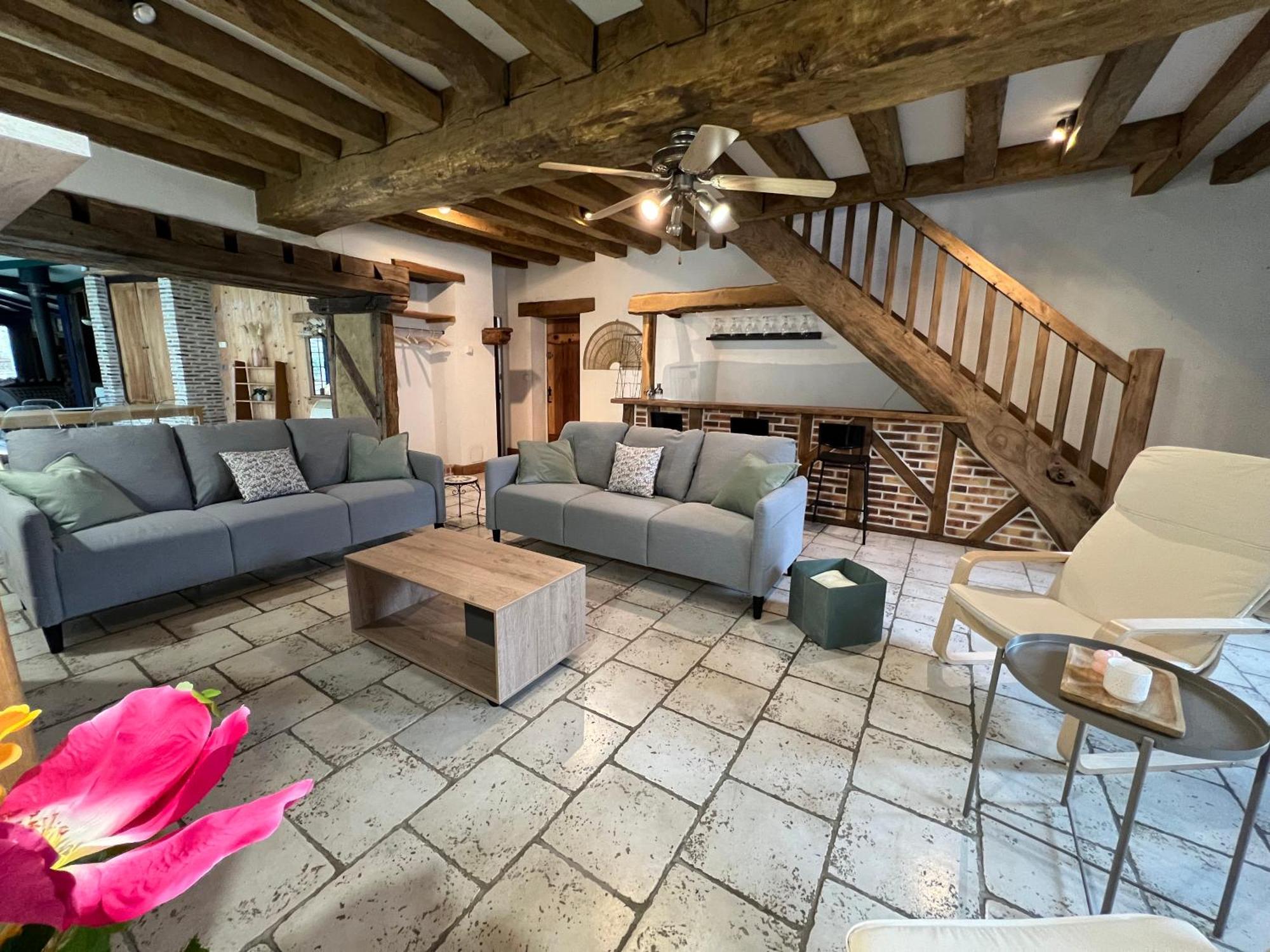 Rigolet Maison En Ville Avec Piscine Interieure Le Controis-en-Sologne Esterno foto